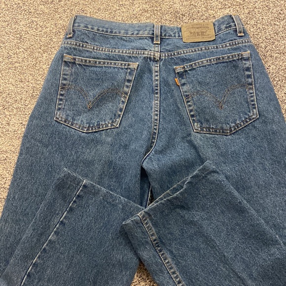 Vintage orange tag Levi jeans - Picture 4 of 5